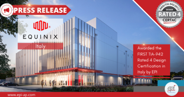 New Equinix ML5 Data Centre Awarded The TIA-942 Rated 4 Design ...